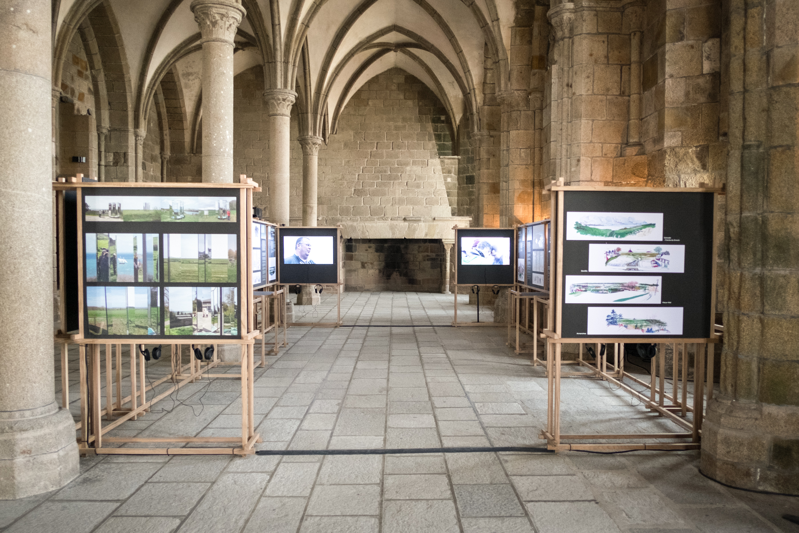 Exposition Périscopes PETR Baie du Mont-Saint-Michel
