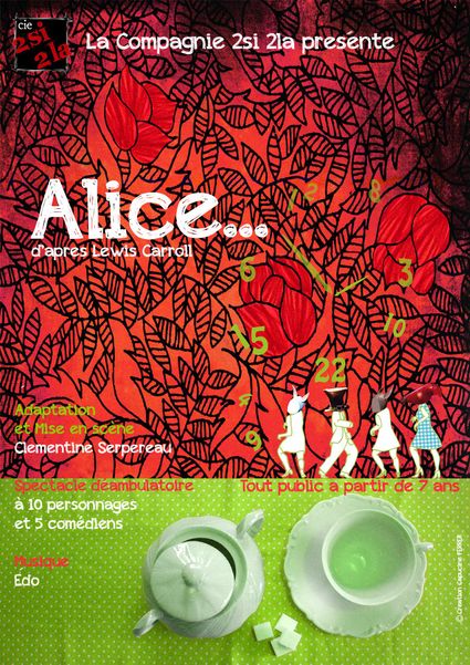 Affiche alice deamb A4 BD