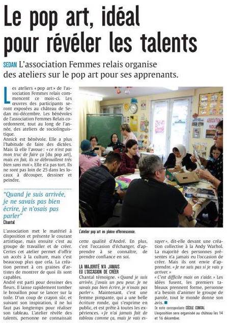 Revue de presse 18 11 2018 pop art
