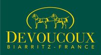 Devoucoux logo yellow green background