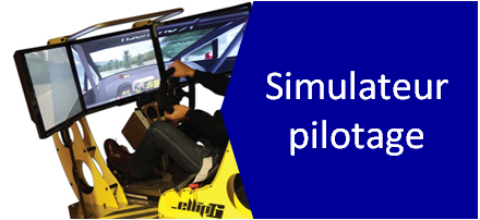 atelier de pilotage sur simulateur - animation safety day entreprise