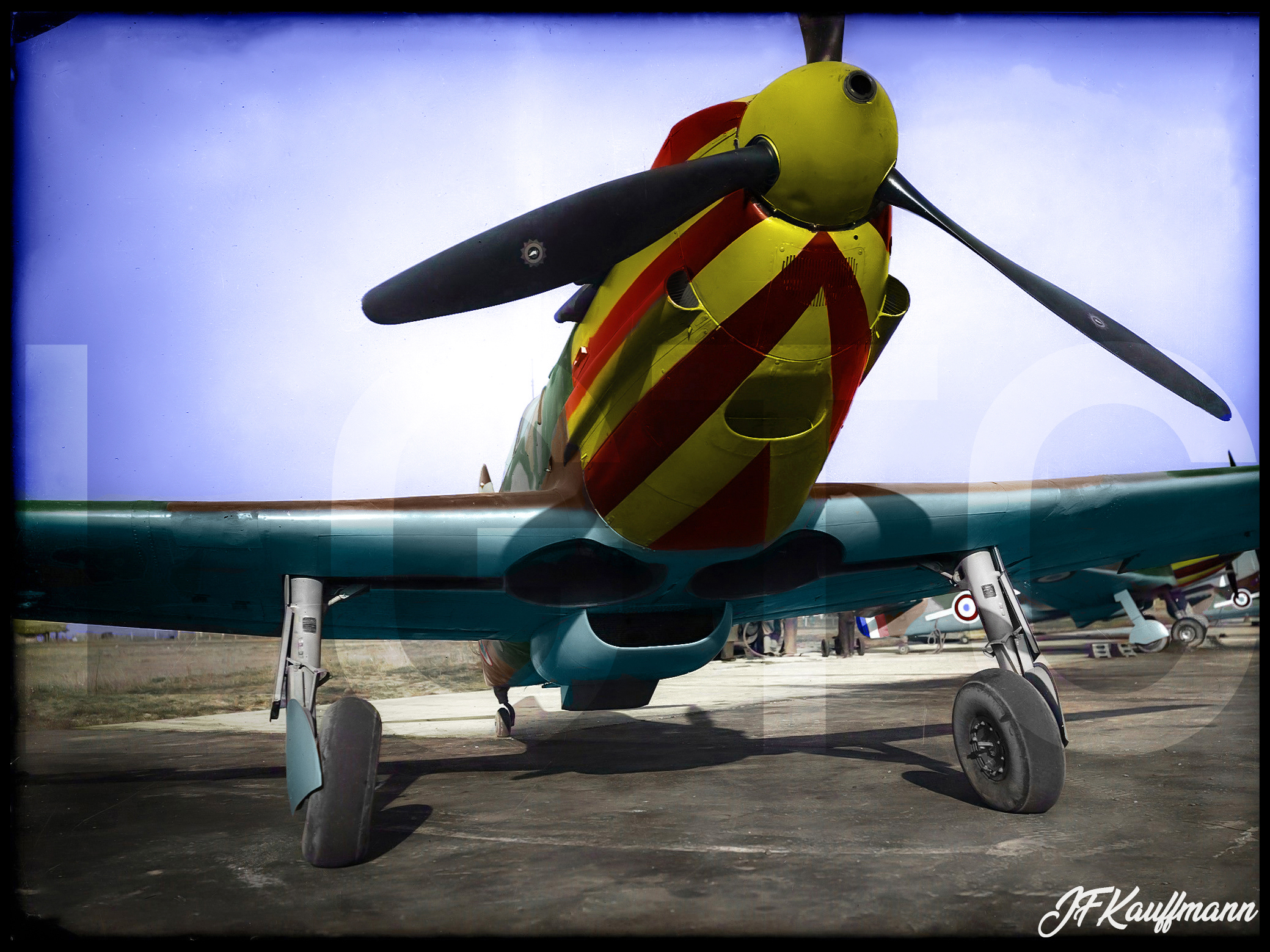 D520 GC 11 Bron Colorized 2 W