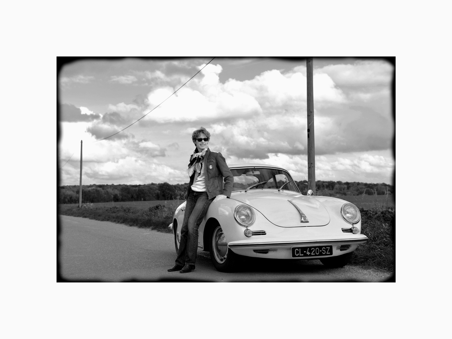 Martine porsche bord pell copie
