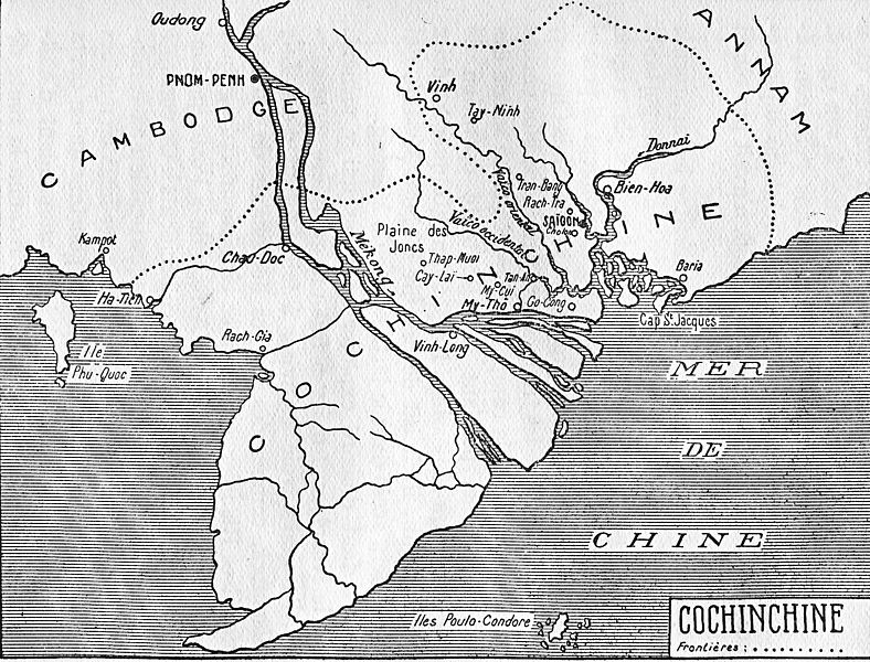 788px Map of Cochinchina