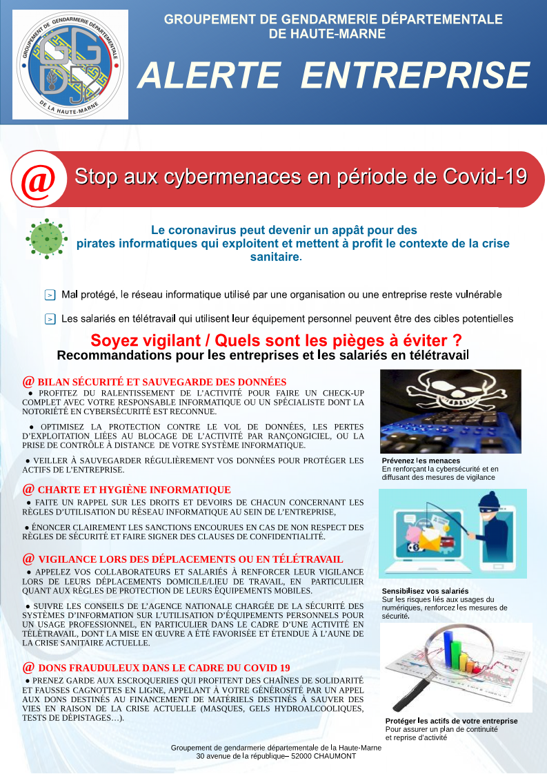 Prevention cyber entreprises covid19 s page 1