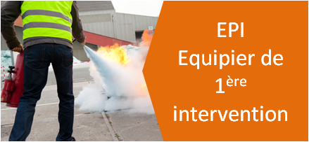 formation équipier de premier intervention - formation incendie