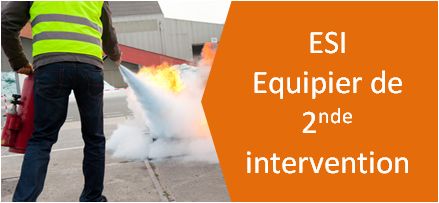 formaion équipier de seconde intervention  - formation incendie