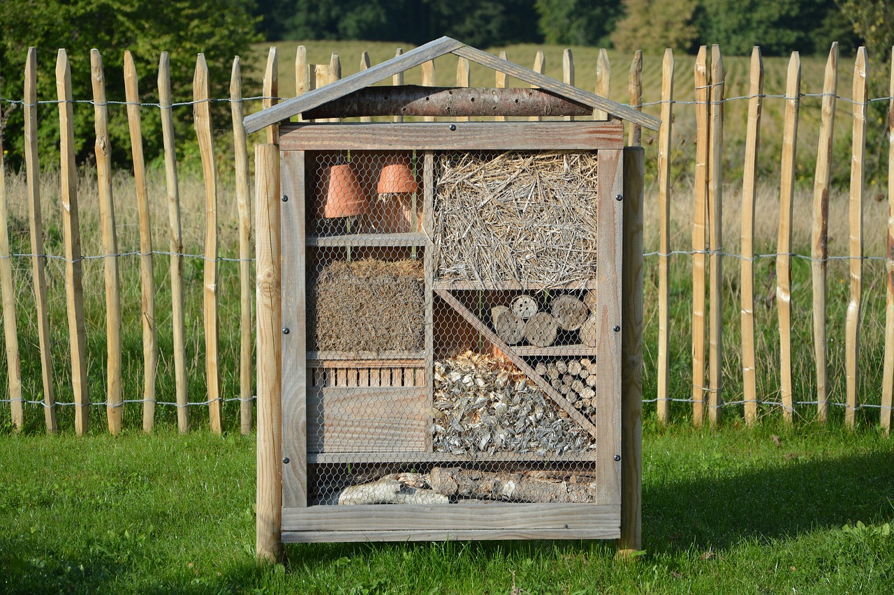 L'hôtel à insectes: un allié pour votre jardin