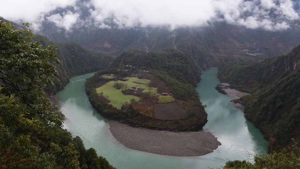 La Salouen dans la province du Yunnan