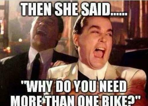 More than one bike