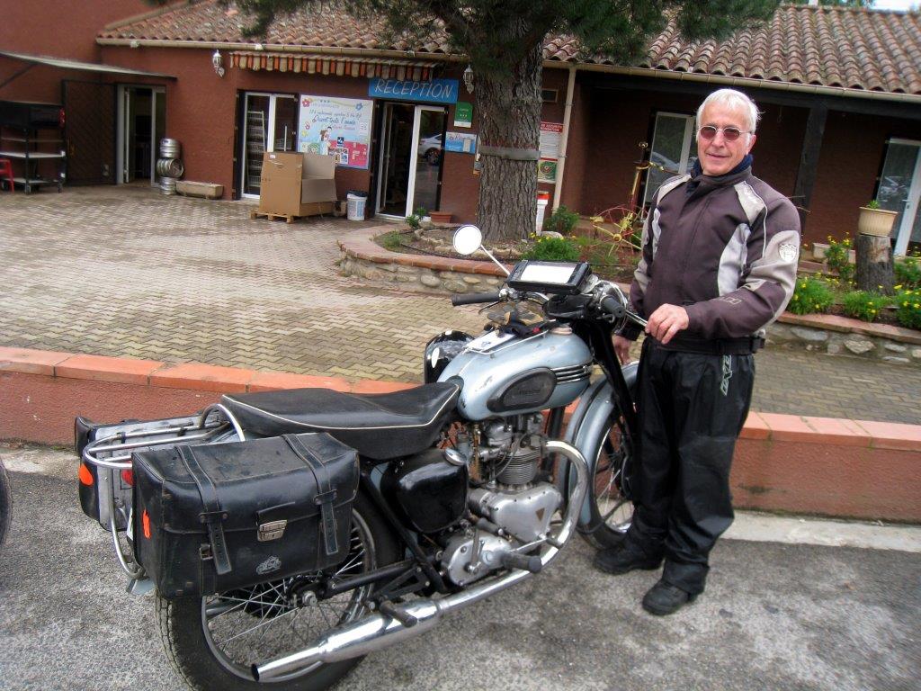 Bernard poujol triumph t110