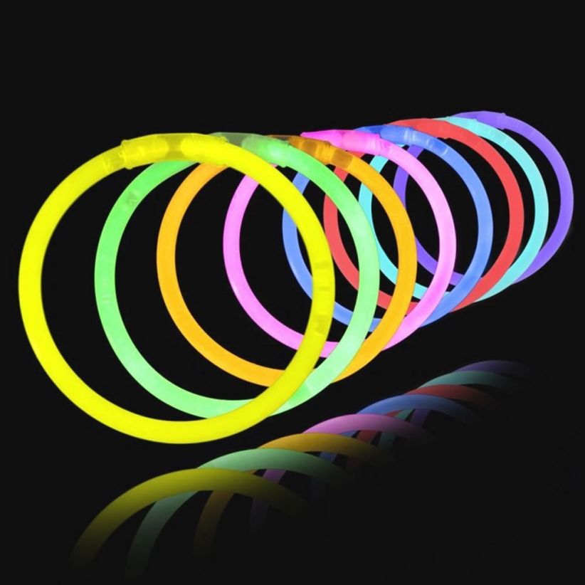Bracelet fluo pack de 100