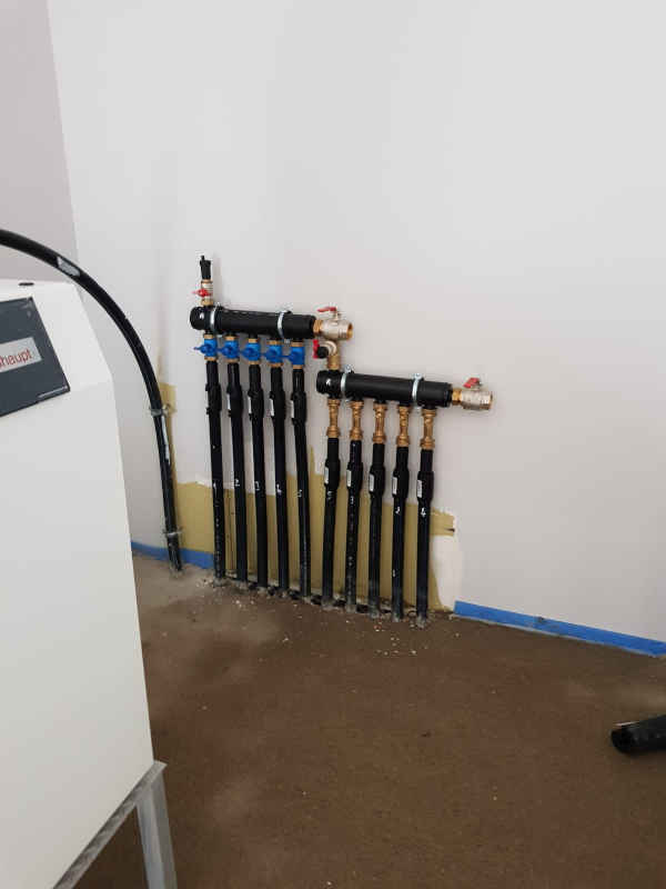 Geothermie forage installation