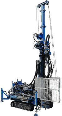 Phréatech, machine de forage, spécificité : sites et sols pollués et forage d'eau.