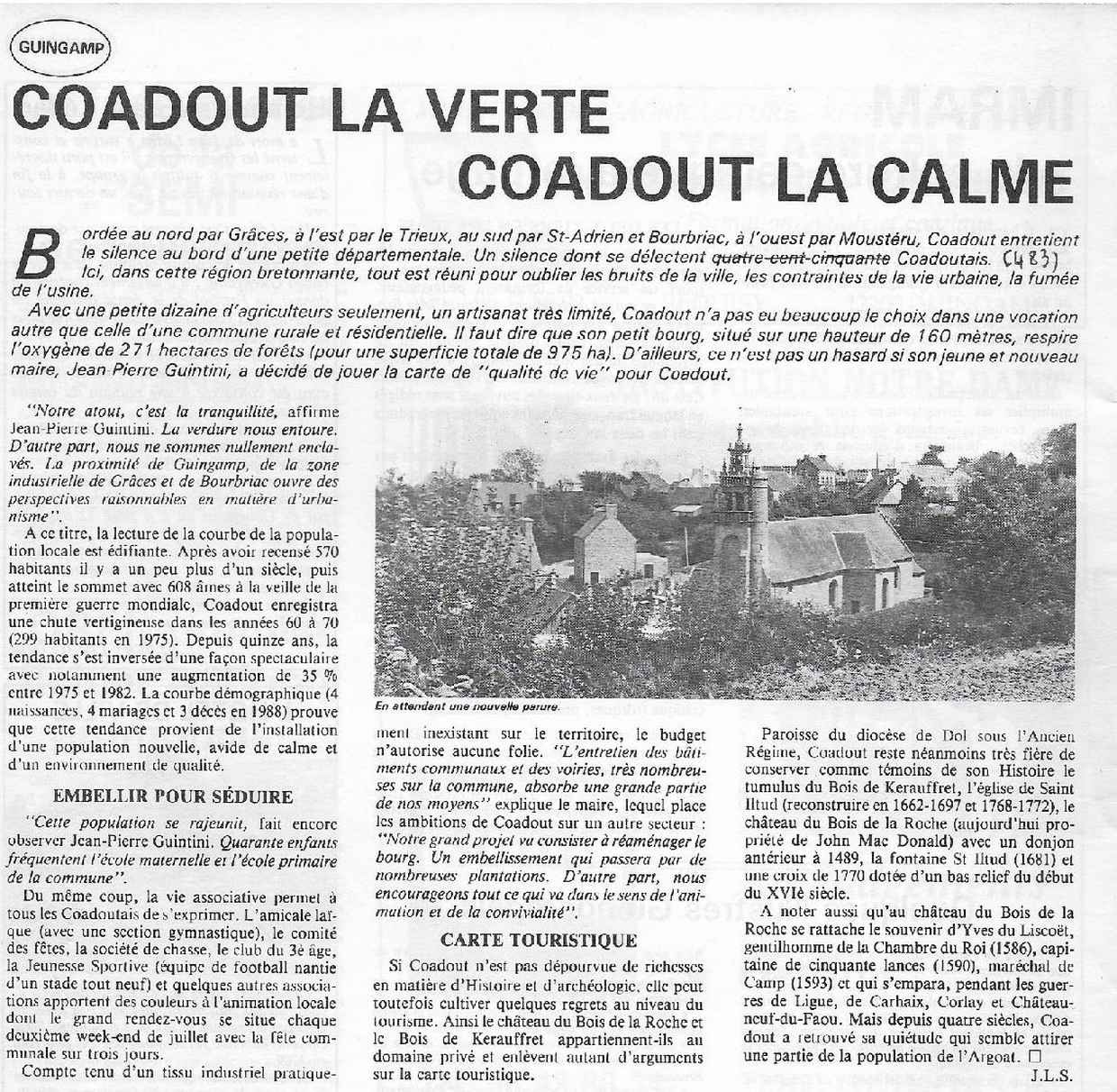 Coadout verte et calme b