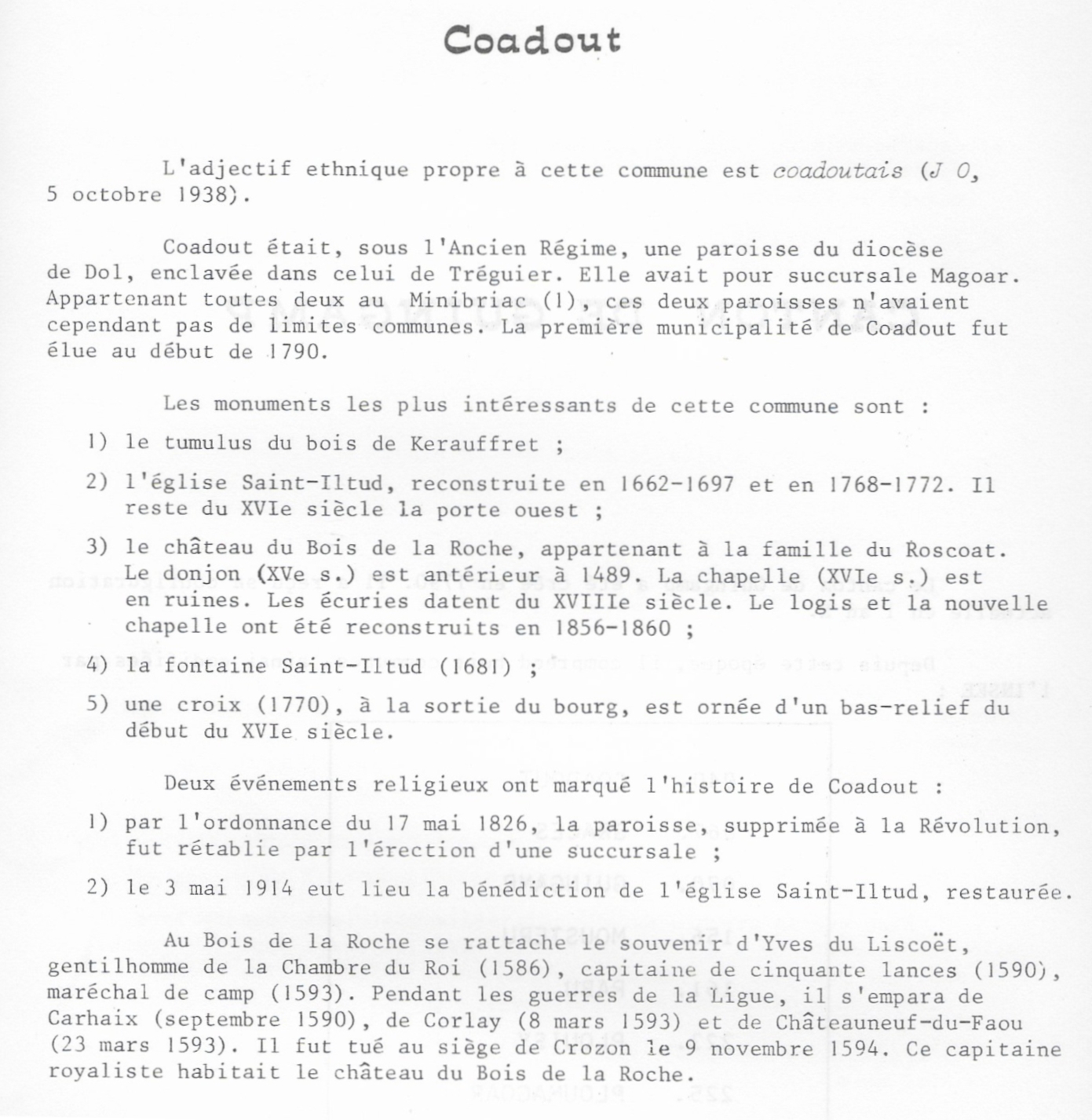 Coadout