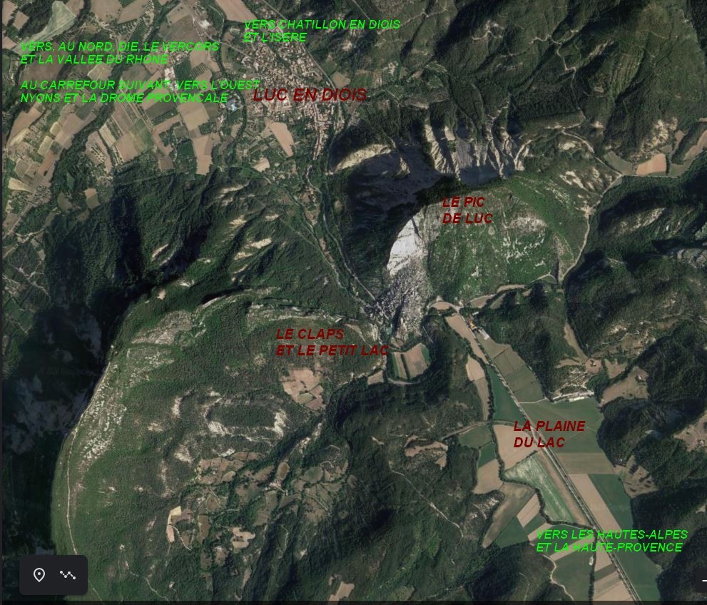 Carte situation satellite