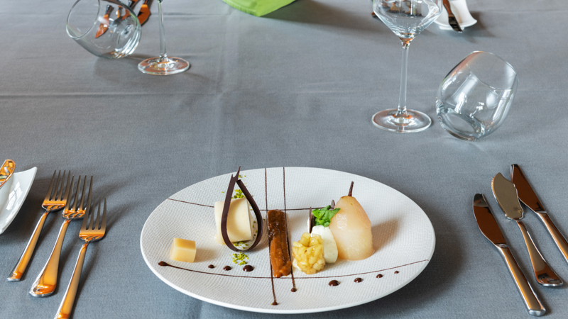 Dessert poire