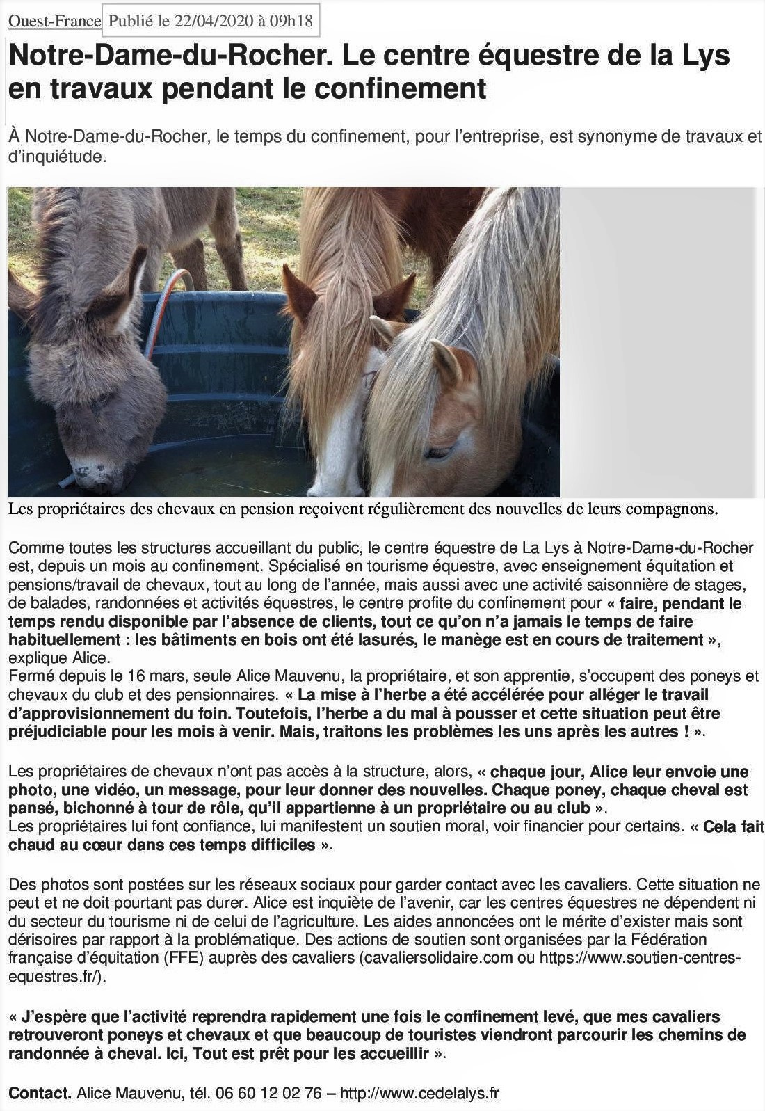Ouest France 220420
