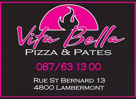 6 vita bella pizza lambermont