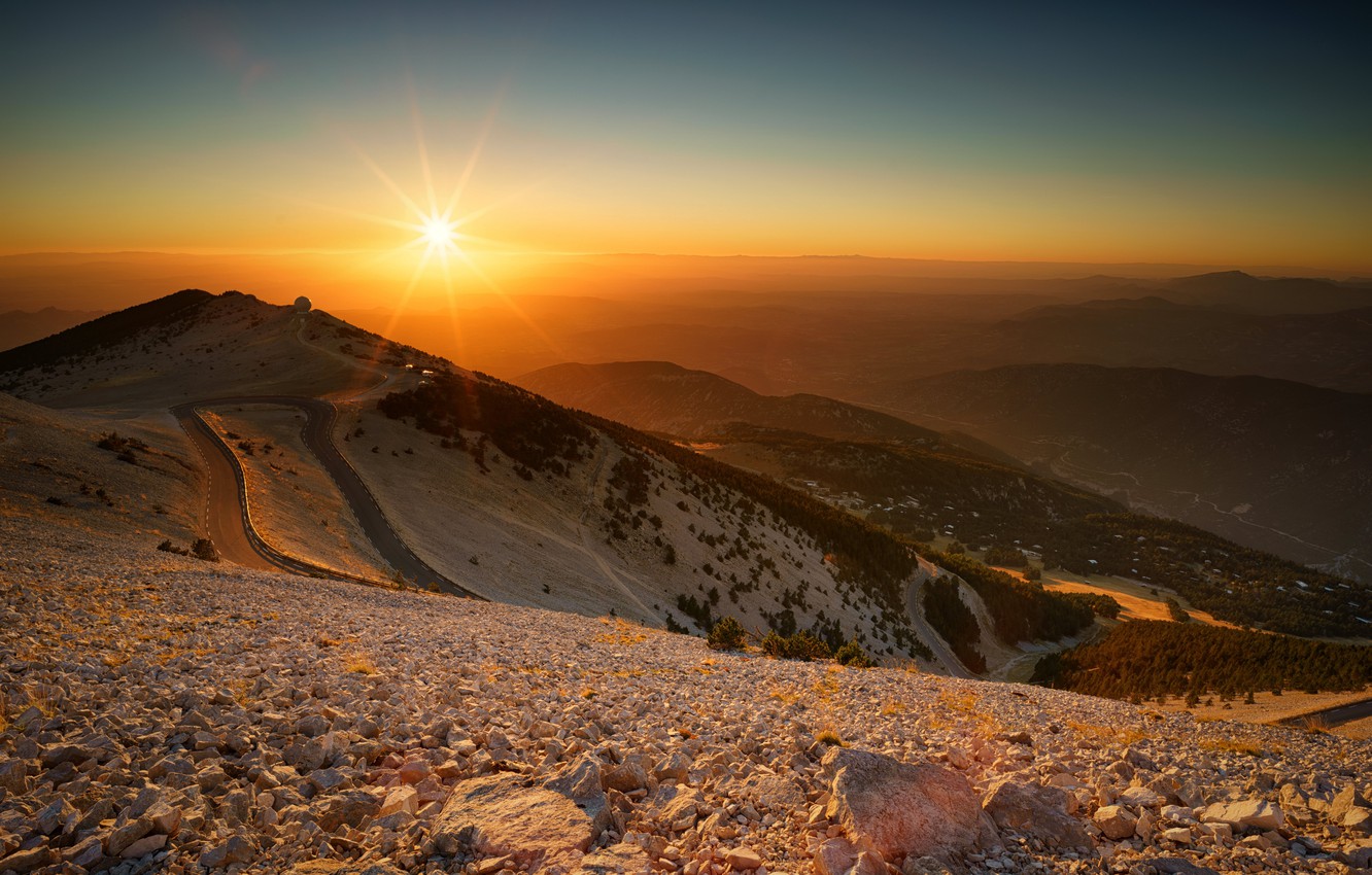 Ventoux sunset