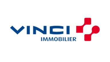 Cadre logo vinci immobilier