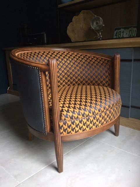 Relooking restauration refection fauteuil relooking de meuble en gironde bordeaux saint medard en jalles tapissier decorateur atelier les renaissances medoc 2