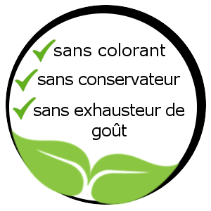 Les produits Tartines et Friandises sont 100% naturels, sans conservateurs, sans colorants, sans exhausteur de goût.