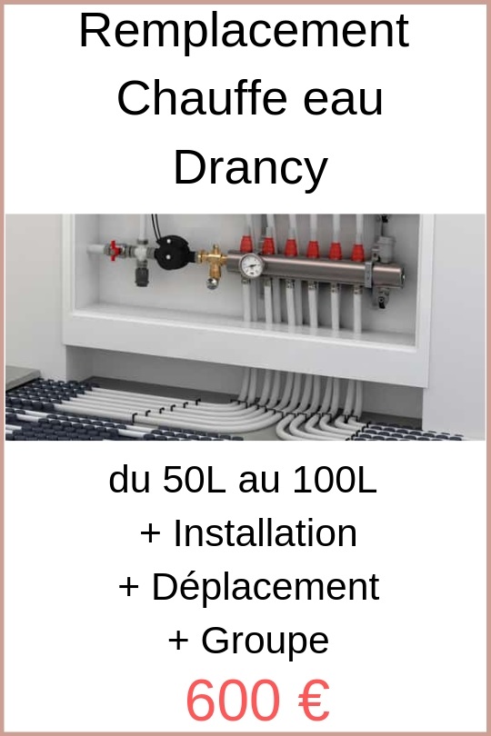 Remplacement Chauffe eau Drancy