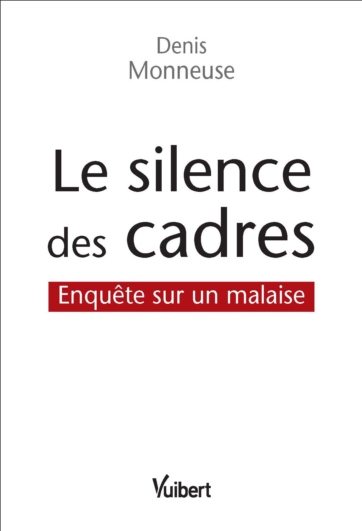 Couv silence des cadres