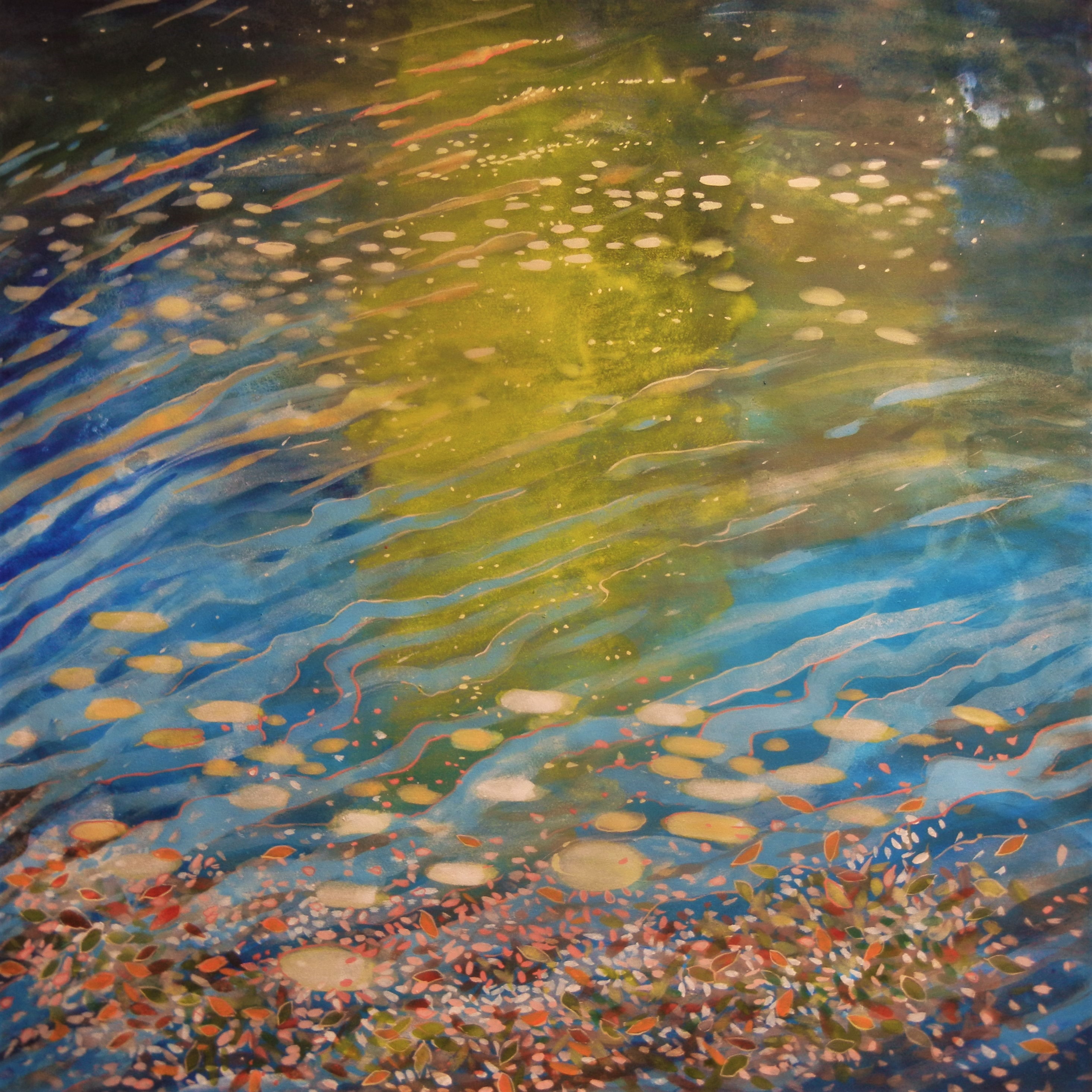 Reflet d eau 80x80 
