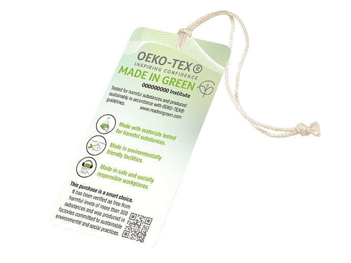 Oeko Tex Hangtag 