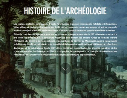 L'histoire de l'Archéologie dans le magazine de l'INRAP