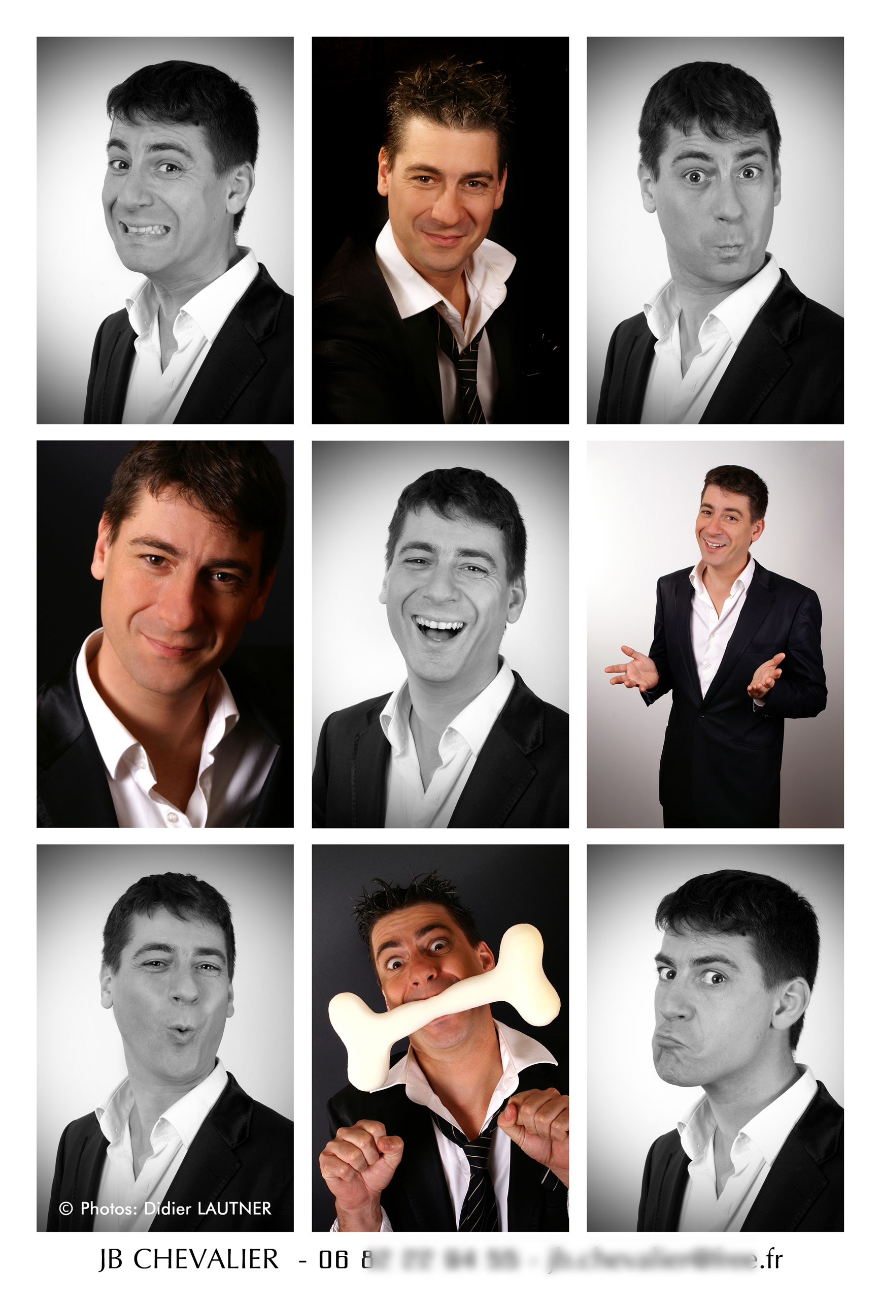 Trombinoscope Comedien tel flou