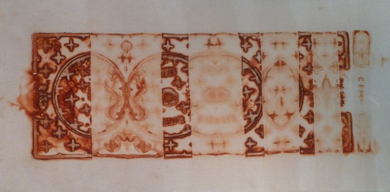 Empreinte tissu propagation horizontale 3
