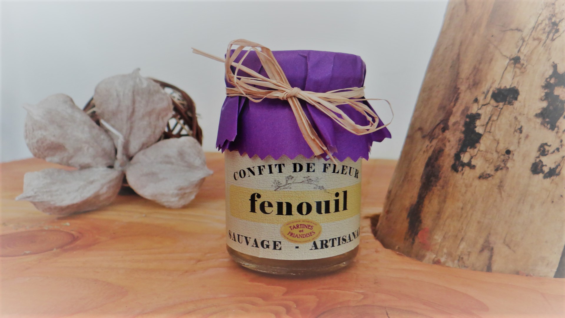 Confit de fleur de Fenouil - Cueillette, fabrication et mise en pot par Tartines et Friandises