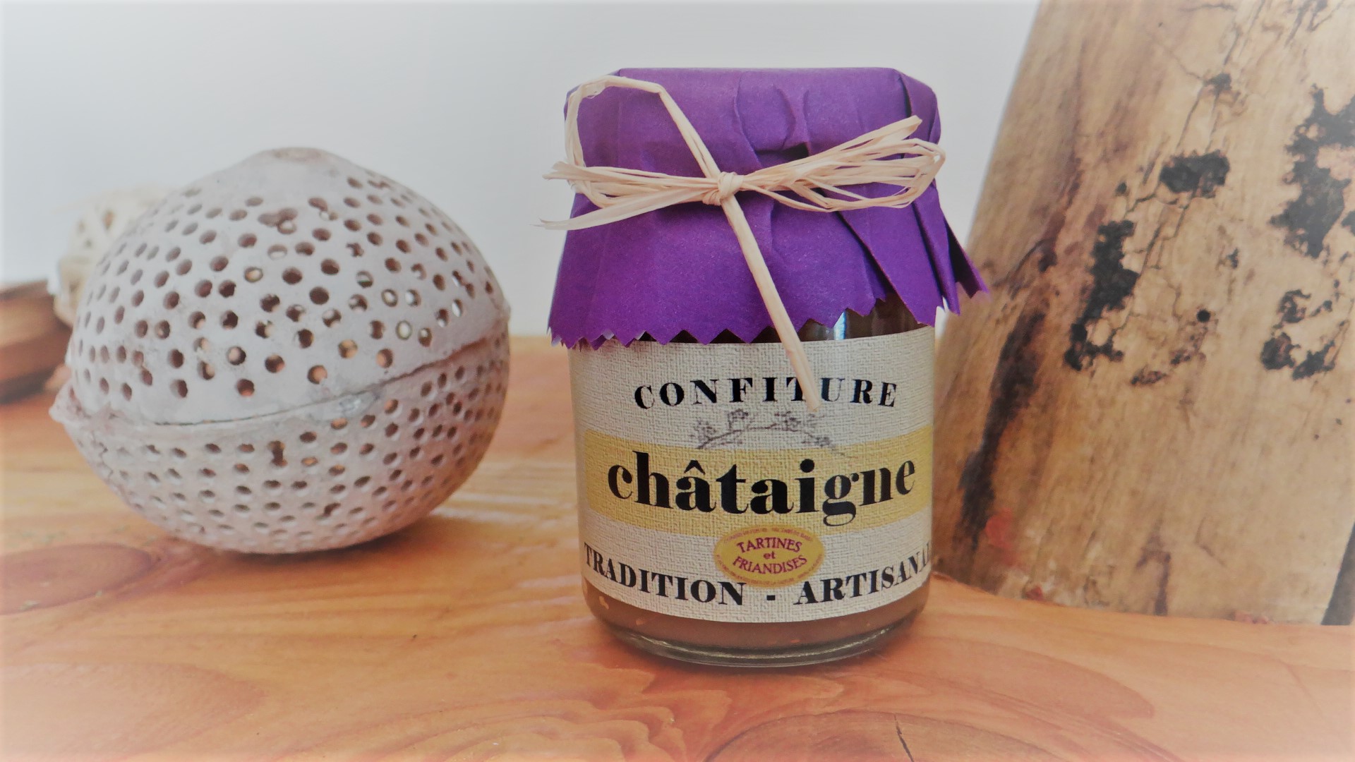 Confiture de Châtaigne - Cueillette, fabrication et mise en pot par Tartines et Friandises