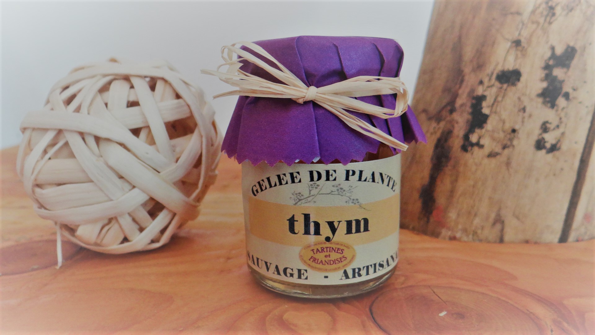 Gelée de Thym - Cueillette, fabrication et mise en pot par Tartines et Friandises