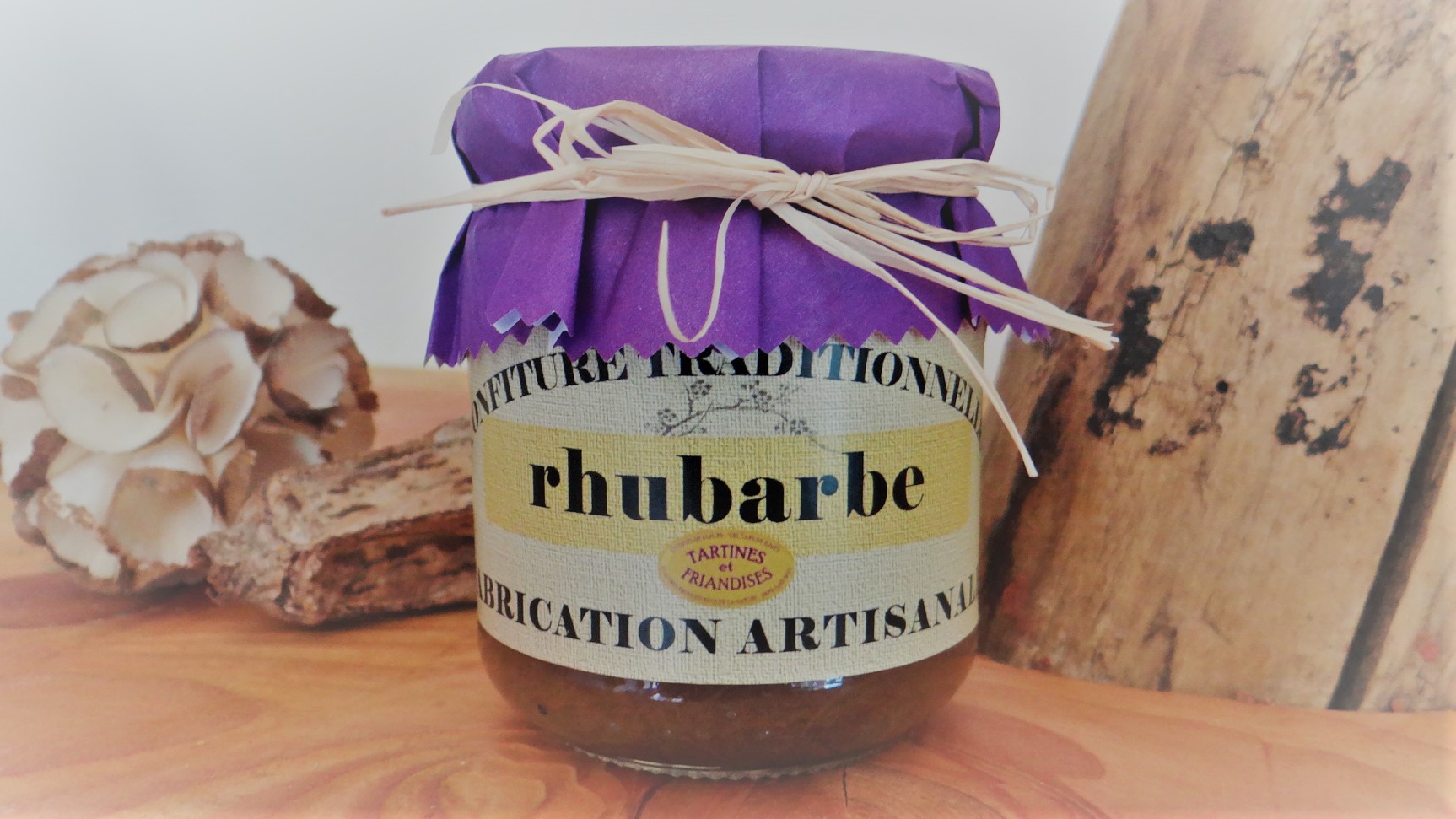 Confiture de Rhubarbe - Cueillette, fabrication et mise en pot par Tartines et Friandises