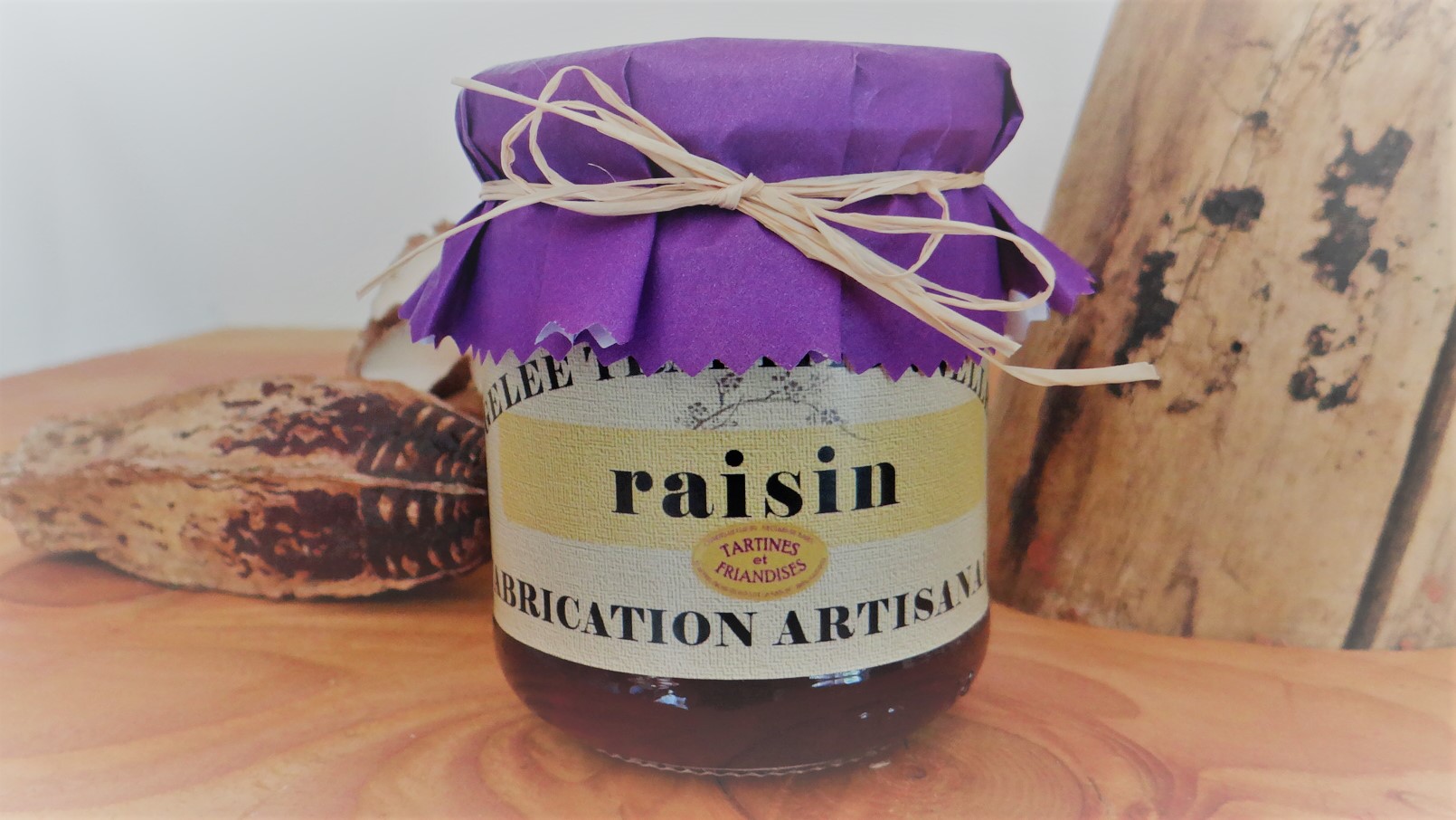 Gelée de Raisin - Cueillette, fabrication et mise en pot par Tartines et Friandises