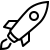 Icons8 fusee 50