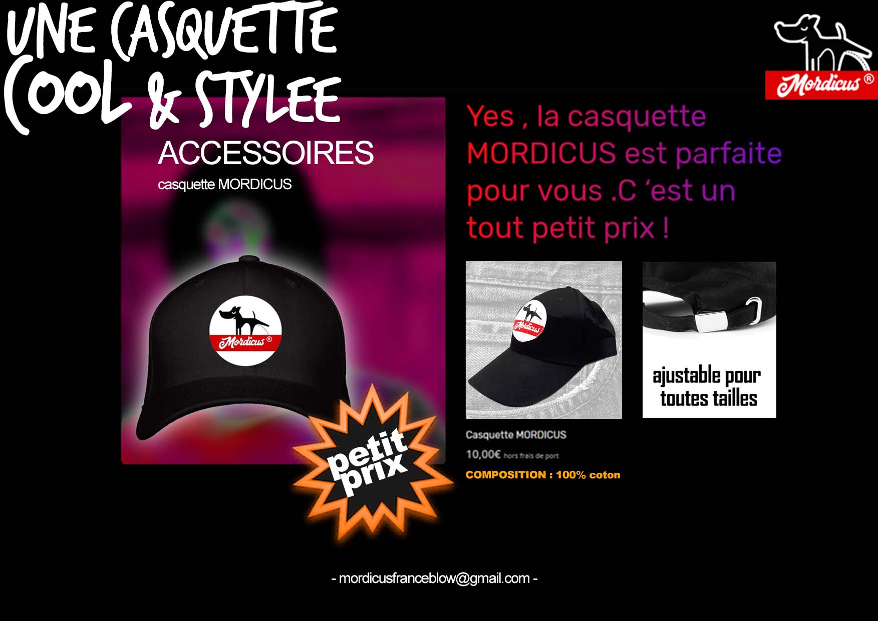 Casquette tittle