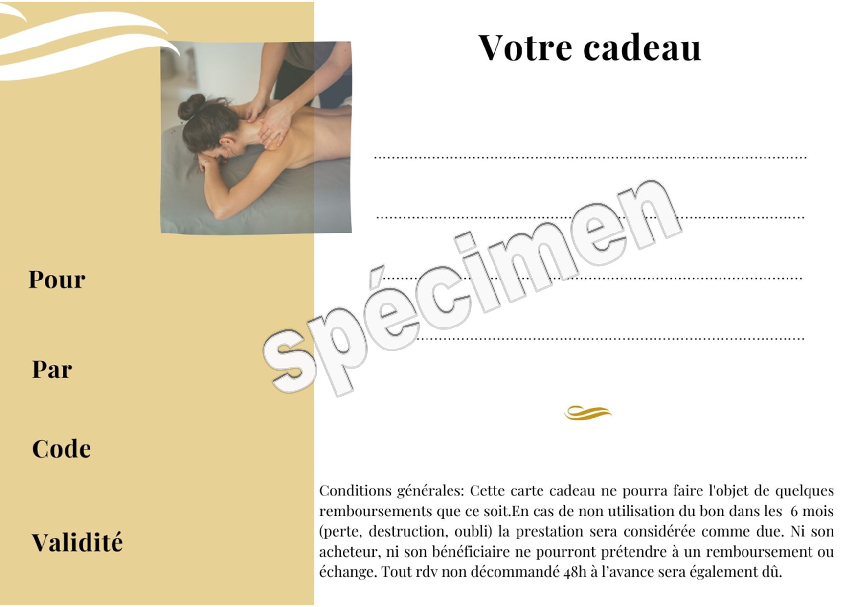 Bon cadeau compose mai 2020