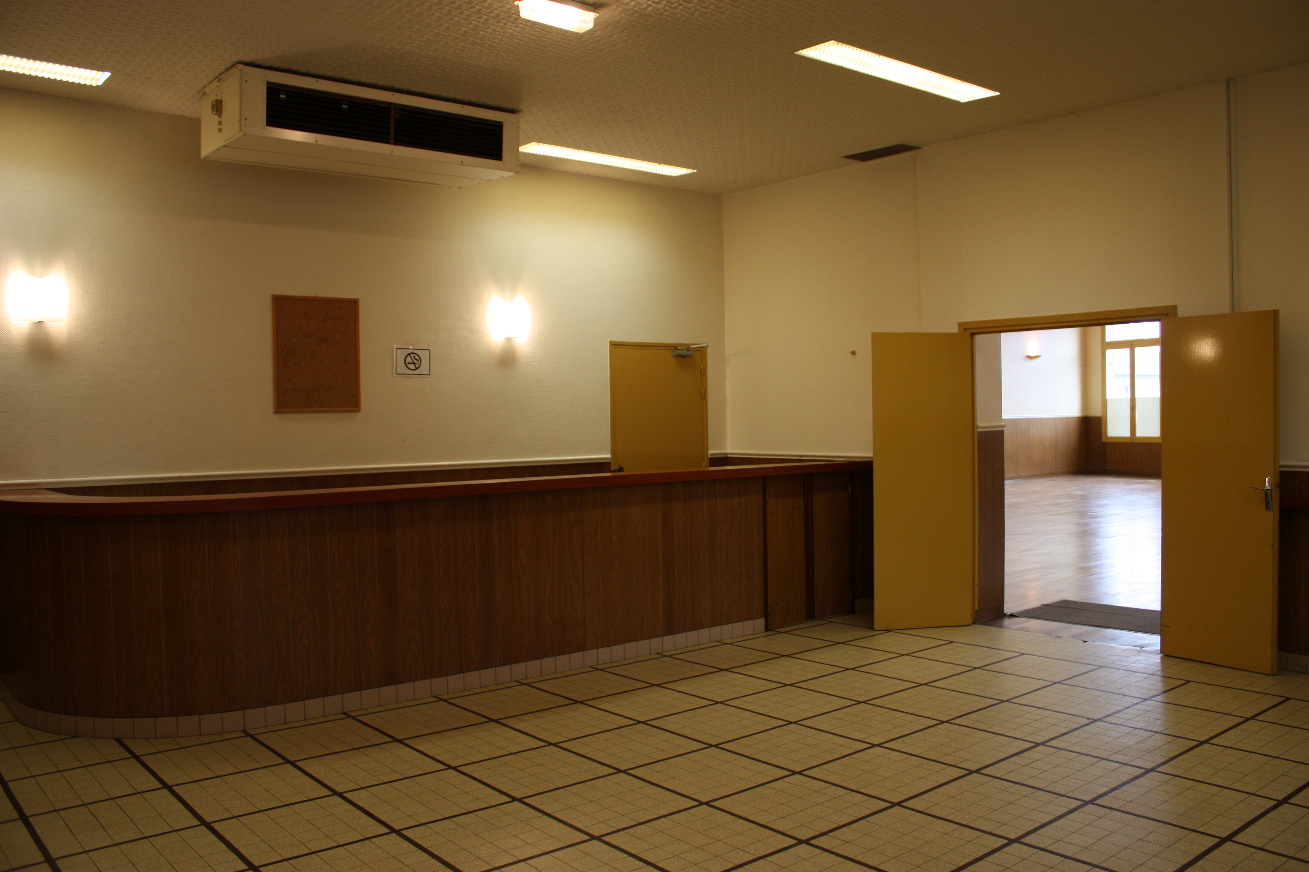 Bar salle fetes percy