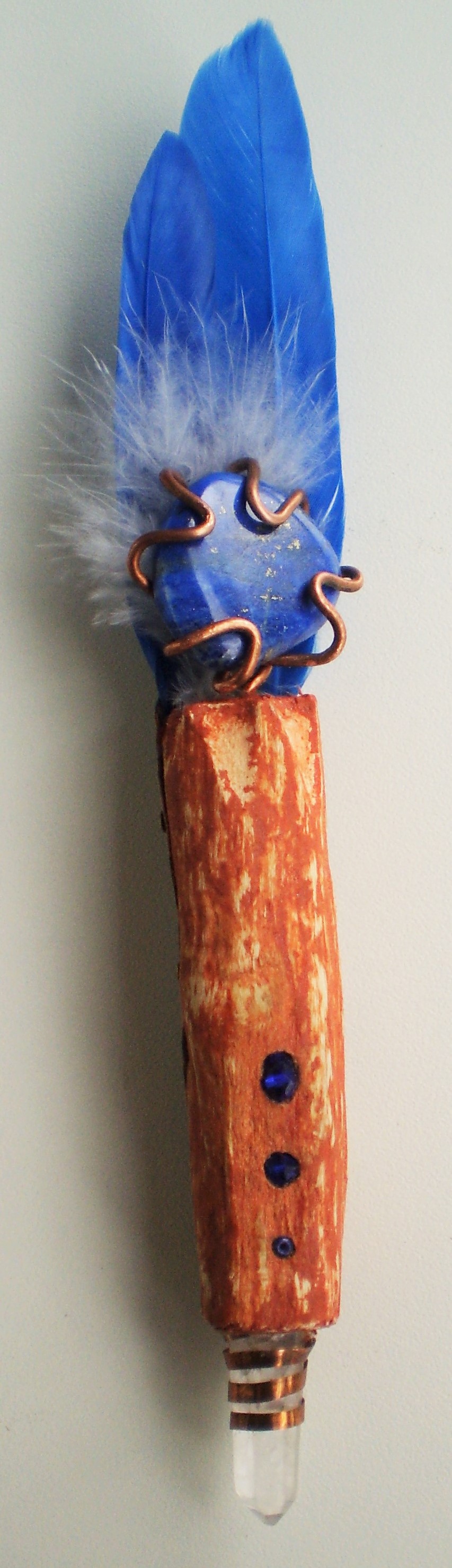 Plume bleu 1
