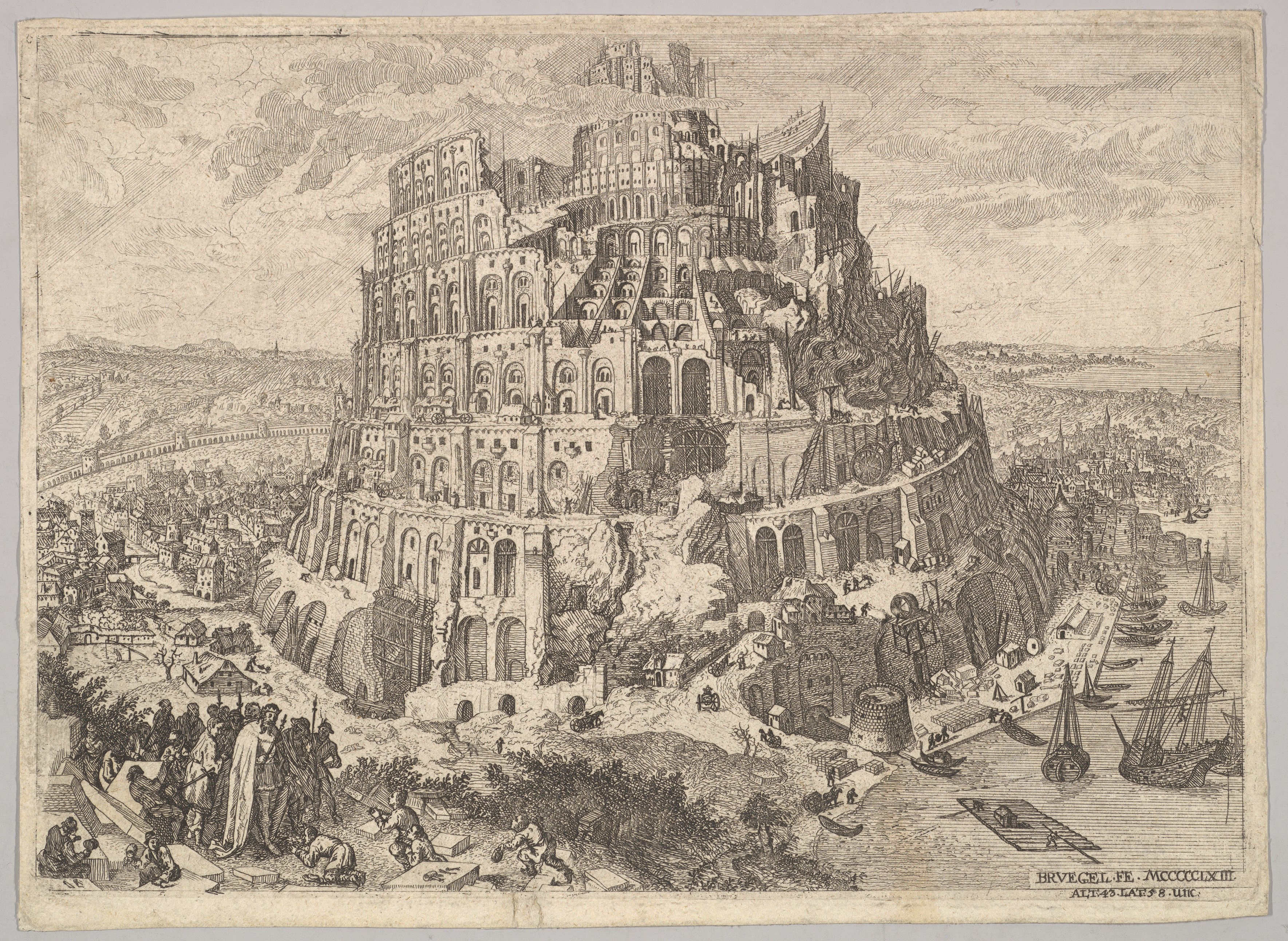 Tower-of-Babel-by-Prenner-after-Brueghel