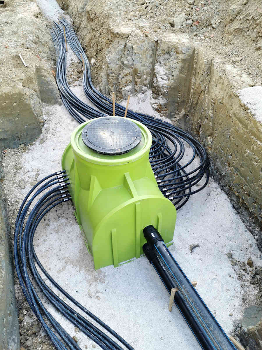 Forage geothermie collecteur enterre sonde
