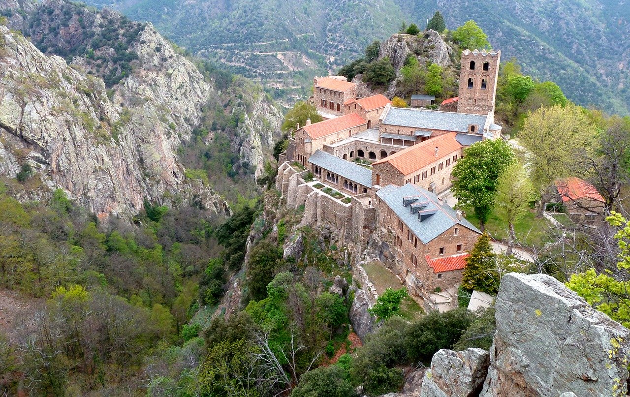 Abbaye st martin du canigou