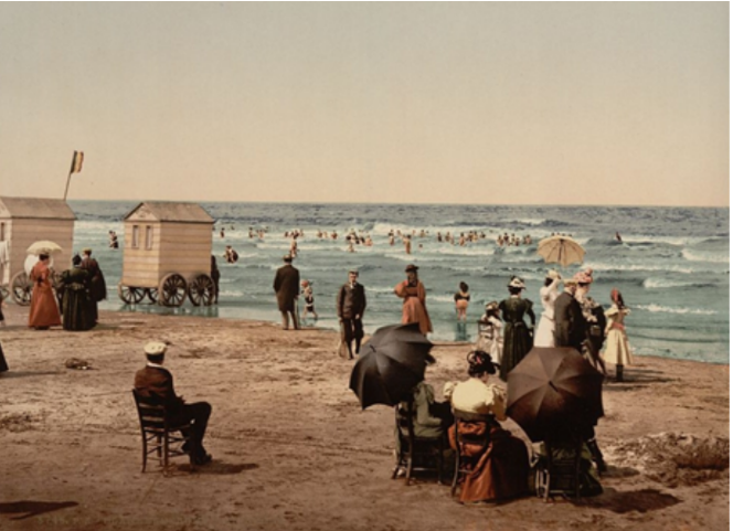 L'histoire de la cabine de bain 