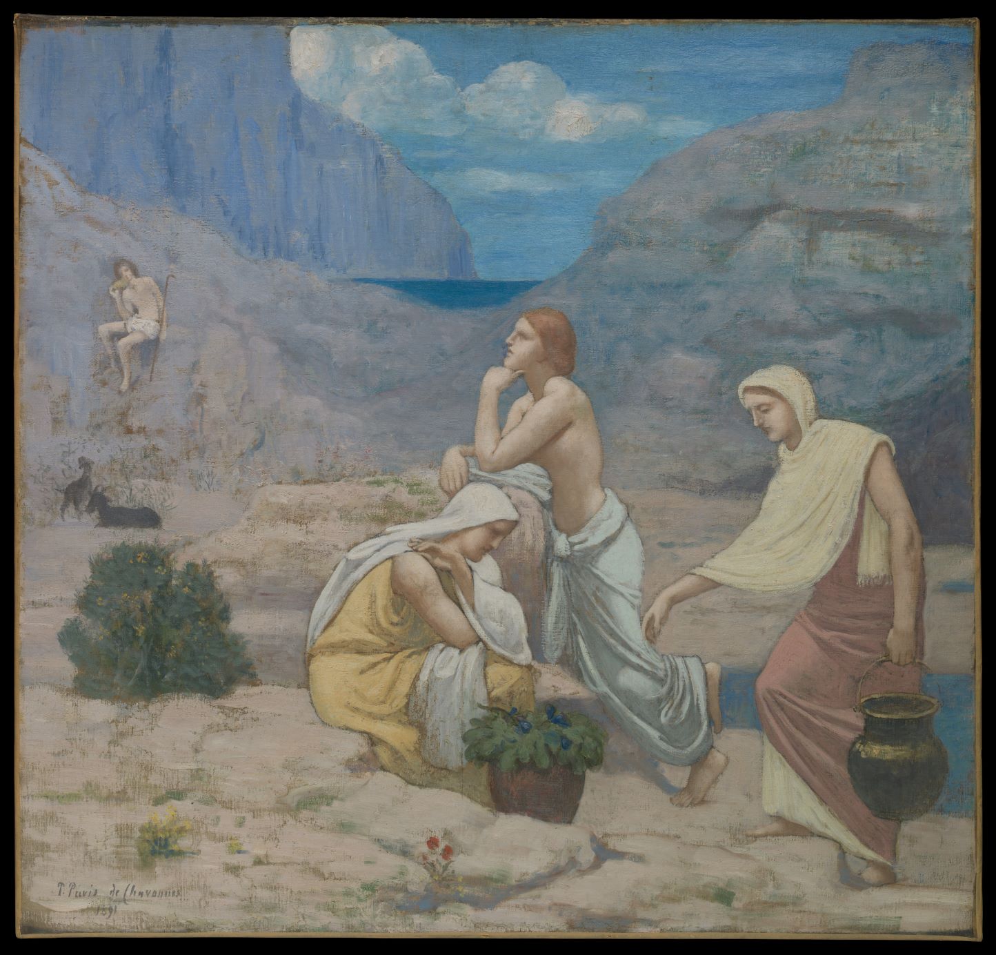 Puvis-de-Chavannes-La-Chanson-des-bergers-2